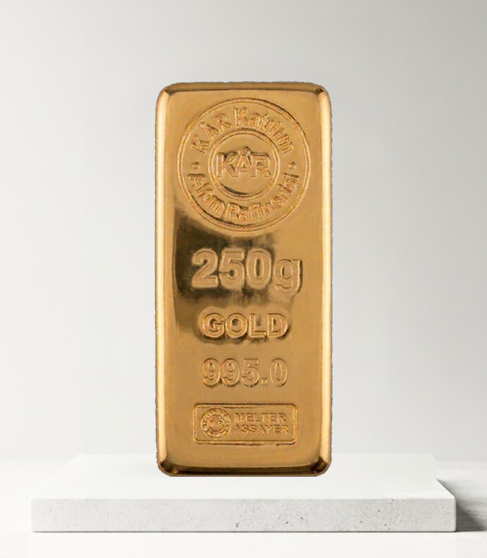 KârGold 250 Gr Gold Bar