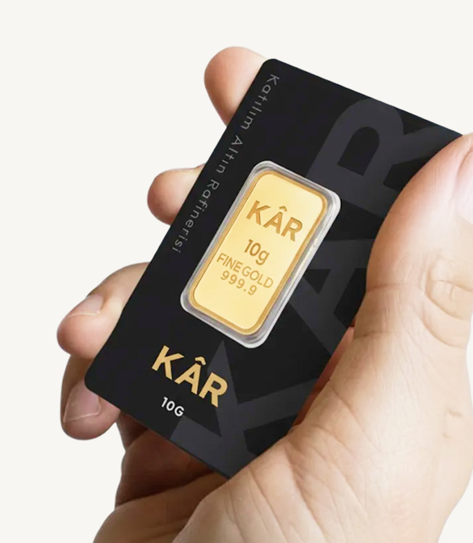 KârGold 10 Gr Gold Bar