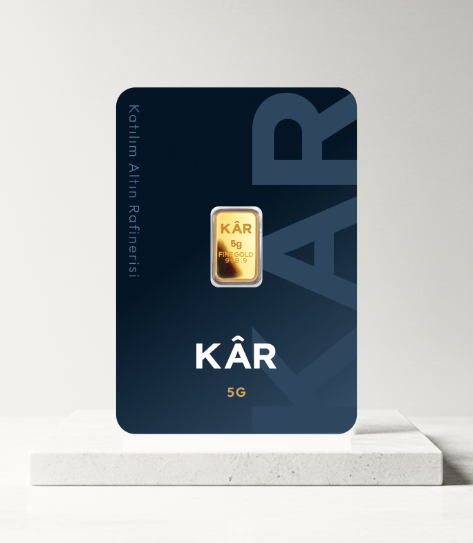 KârGold 5 Gr Gold Bar